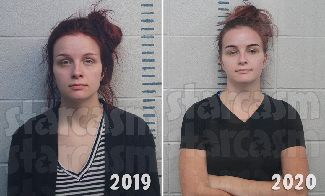 Love After Lockup star Keirsten's mug shot photos from arrests in 2019 and 2020
