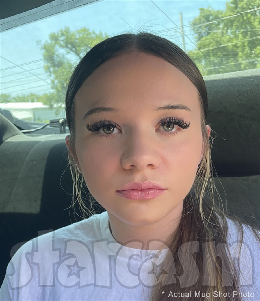 90 Day Fiancé star Shea McGuire's daughter's mug shot from 2025 assault arrest.