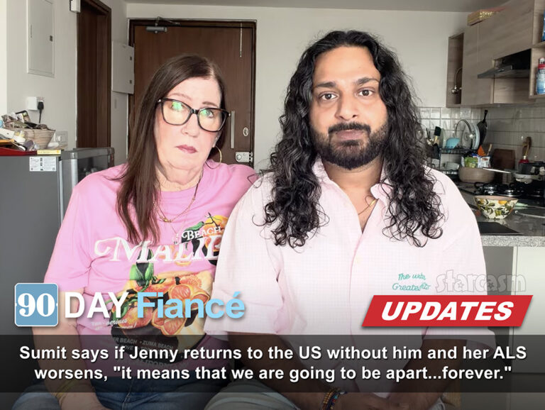 Jenny and Sumit share updates on her ALS and his tourist visa.