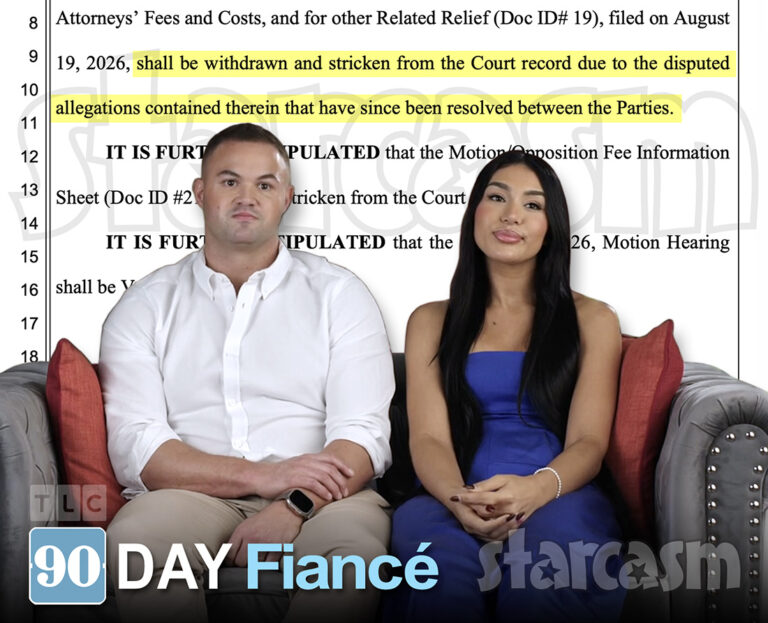 Patrick Mendes's motion alleging that Thais Mendes had an affair has been stricken by the judge in their divorce.