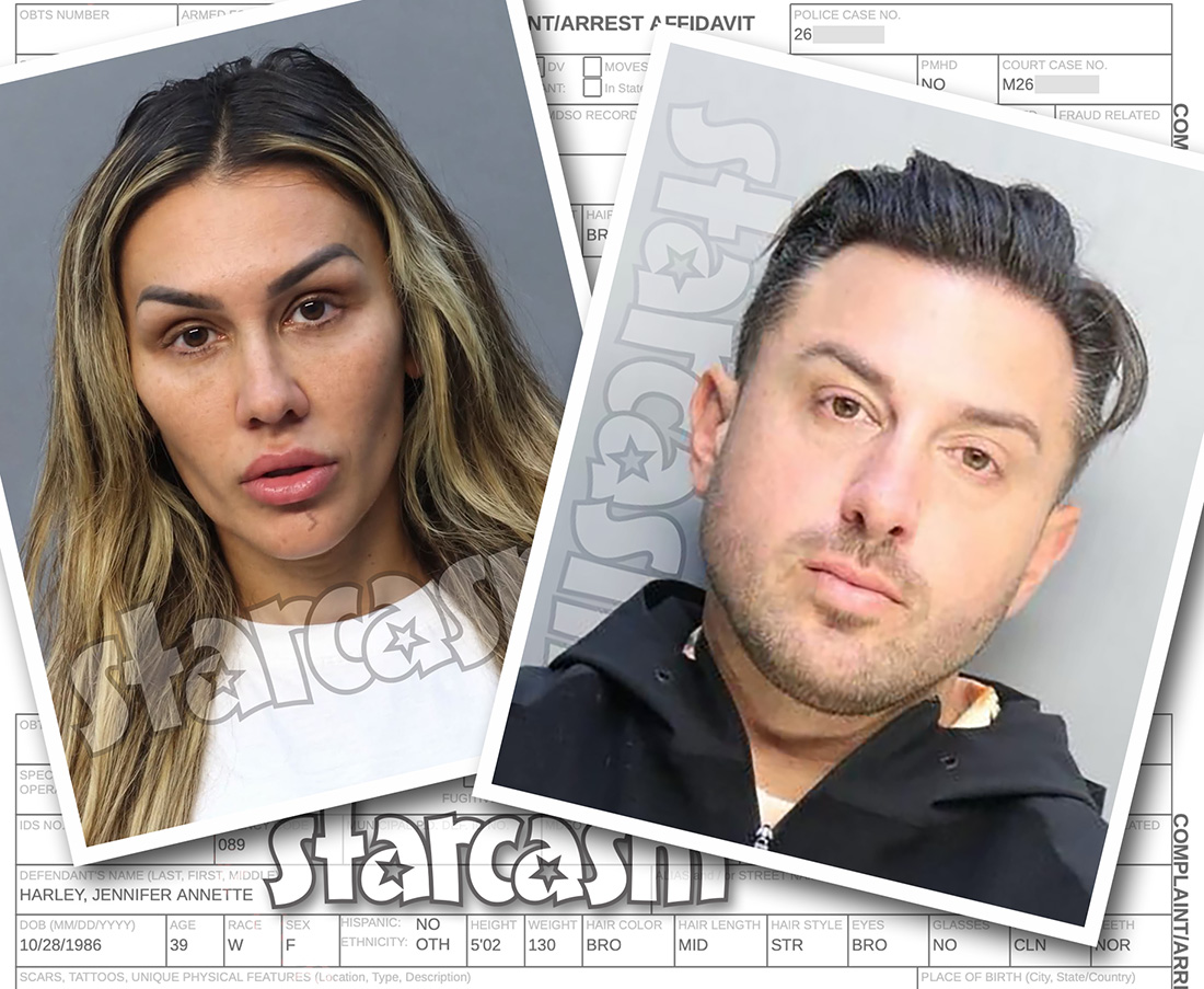 Exclusive Jenn Harley 2026 arrest details from Starcasm